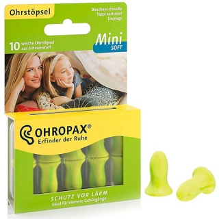 Protetor Auricular - Ohropax Mini SOFT - 5 Pares - 35 dB - Para Mulheres e Canais Auditivos Pequenos Protetores Auriculares